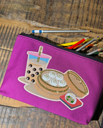 Taiwan Delights – Bubble Tea & Dumpling Multifunctional Stationery Organizer