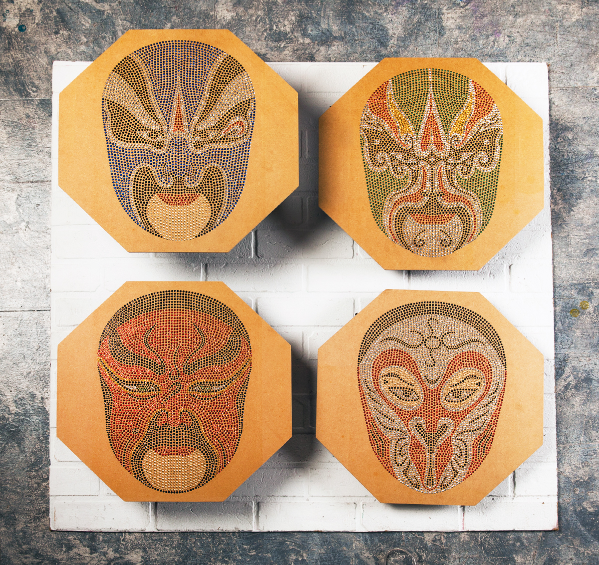 Peking Opera Facial Makeup